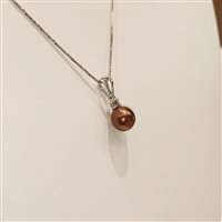 Collana Vidali Gioielli Donna in Argento Perla COAR-35-34 - COAR-35-34